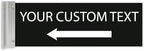 ALPHA DOG SIGNS Custom Projecting Hallway Sign, Personalized Indoor Outdoor by AlphaDog