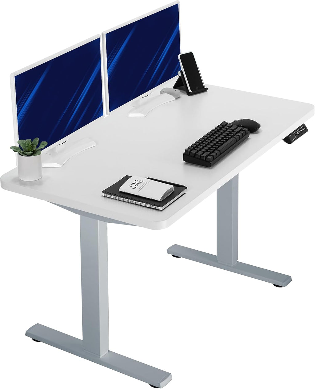 VIVO Electric 43 x 24 in Standing Desk, Memory Height Adjustment, 1B Series