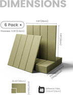 Fluxynara Large Felt Bulletin Board 48" x 36" Cork Board Alternative - Image 2