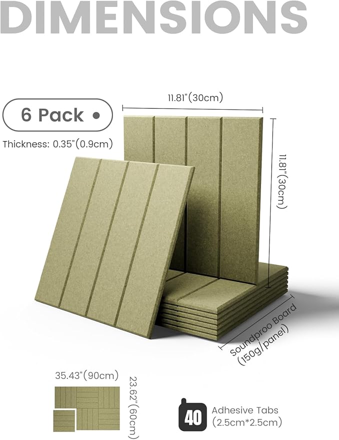 Fluxynara Large Felt Bulletin Board 48" x 36" Cork Board Alternative - Image 2