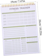 Mipcase Fitness Agenda Notebook Portable Workout Log - Image 2