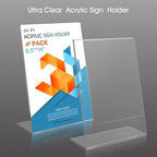 SVOPY Acrylic Sign Stand Holders - Image 3