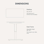 FLEXISPOT EN1 One-Piece Standing Desk - Image 6