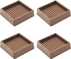 VOCOMO 2X2 Rubber Caster Cups, Non Slip Furniture Pads, Anti-Slip Furniture by VOCOMO