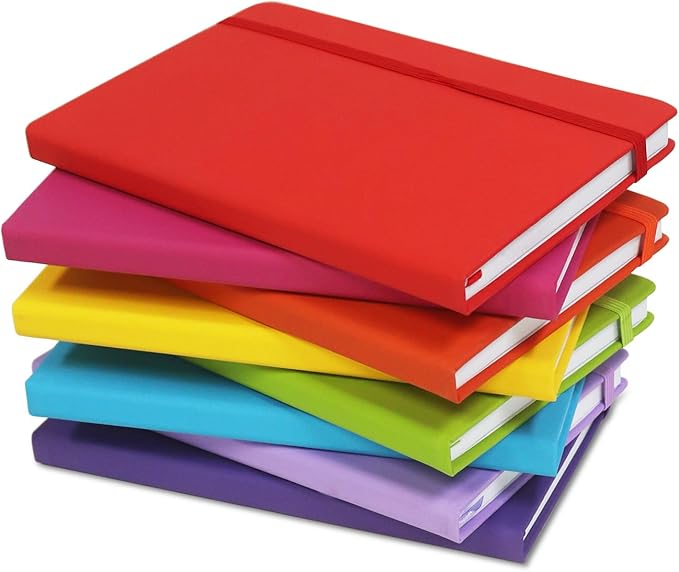 KODAPAGE A5 Liend Journal Notebook, 7mm College Ruled Notepad, Journaling by KODAPAGE