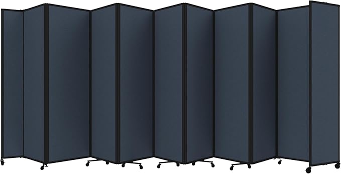 Versare Room Divider 360 Portable Wall Partition | Folding Panels | Large by VERSARE