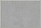 Amanti Art Silver Framed Magnetic Board 26x38 Large Vision Board by AmantiArt