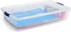 Rubbermaid Cleverstore 42 Quart Stackable Plastic Storage Bin - Image 2