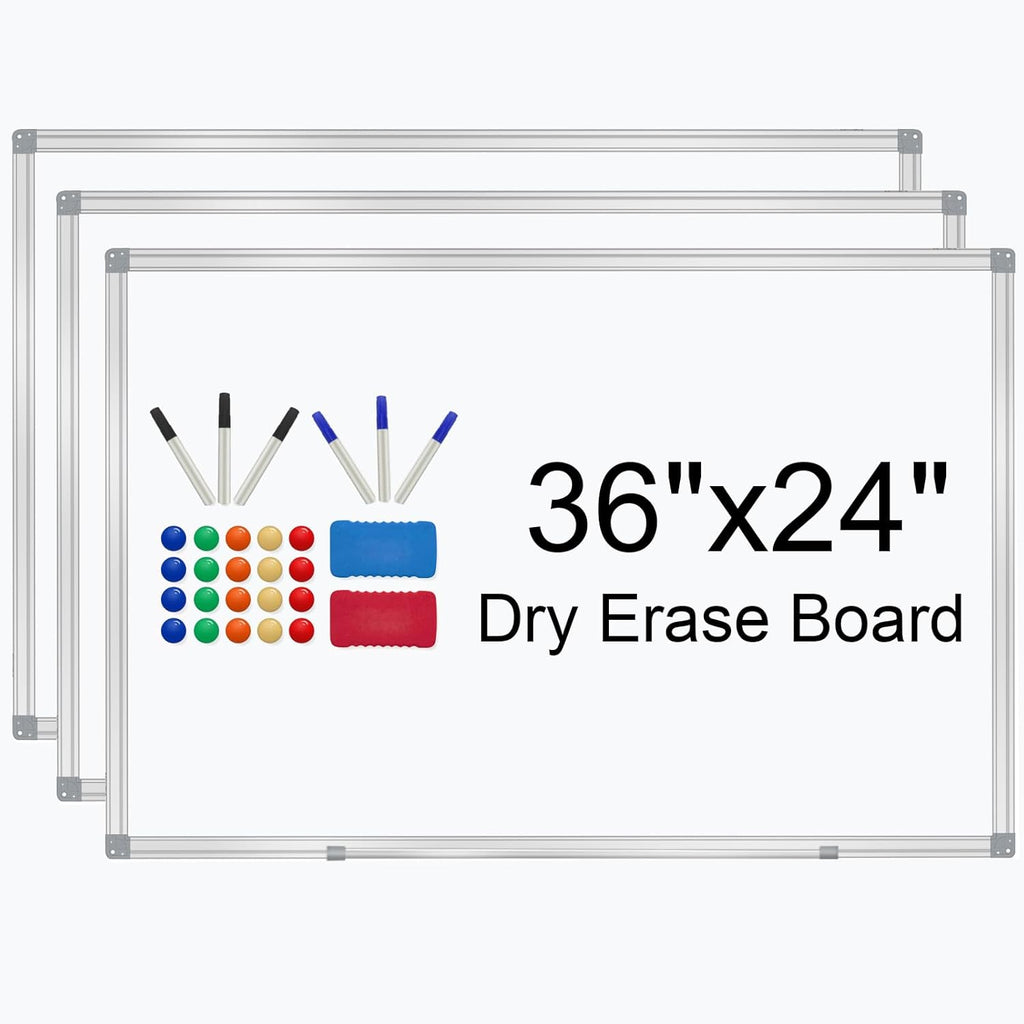 H-Qprobd 3' x 2' Whiteboard Dry Erase White Board
