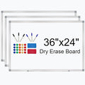 H-Qprobd 3' x 2' Whiteboard Dry Erase White Board by H-Qprobd