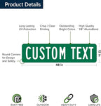 Custom Street Sign, Road Sign, Address Sign, 8 Colors, Reflective Option - Image 6