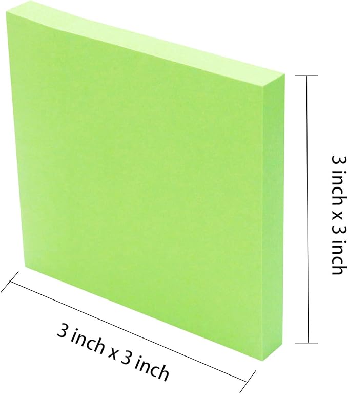 Sticky Notes 3x3, Self-Stick Notes, 36 Pads, 100 Sheets/Pad, Daily Life - Image 4