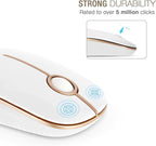 VssoPlor Wireless Mouse, 2.4G Slim Portable Computer Laptop Mouse - Image 2