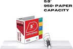3 Ring Binder, Professional D Ring 5 Inch, Presentation Folder - Image 2