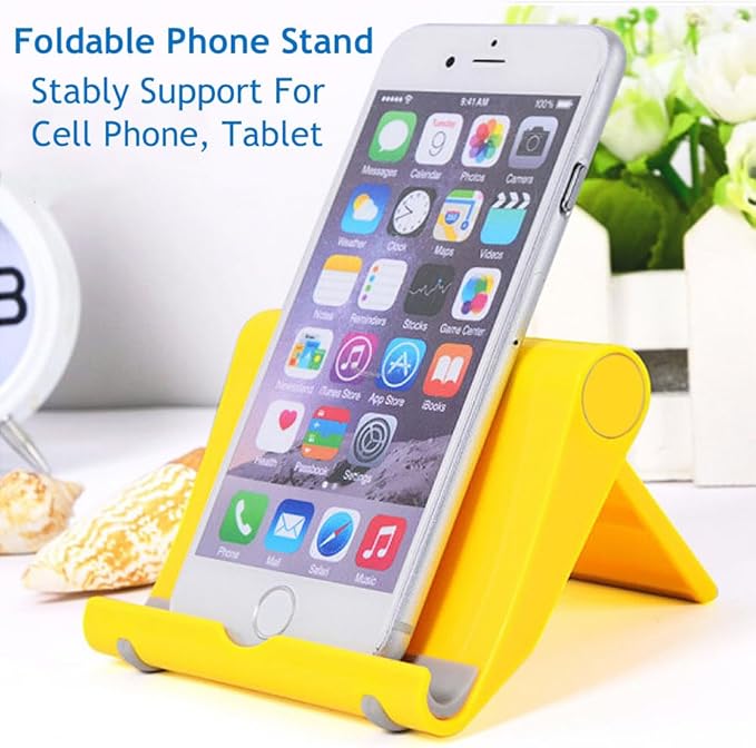 JUSDIQIR Adjustable Foldable Cell Phone Stand - Image 2
