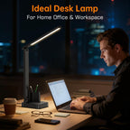 cozoo led desk lamp usb a/c ac pen shown in use