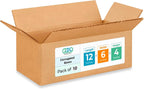 Medium Moving & Shipping Boxes 12x6x4 inches