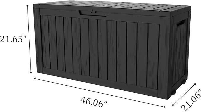 Decksplore 75 Gallon Outdoor Storage Box - Image 6