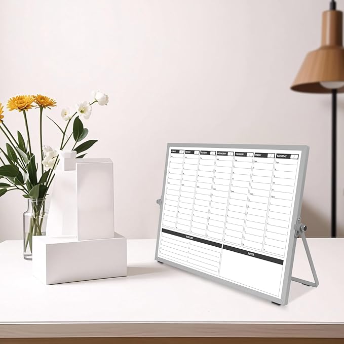 Planning Boards, Double-Sided Weekly Calendar Schedule Board - Image 4