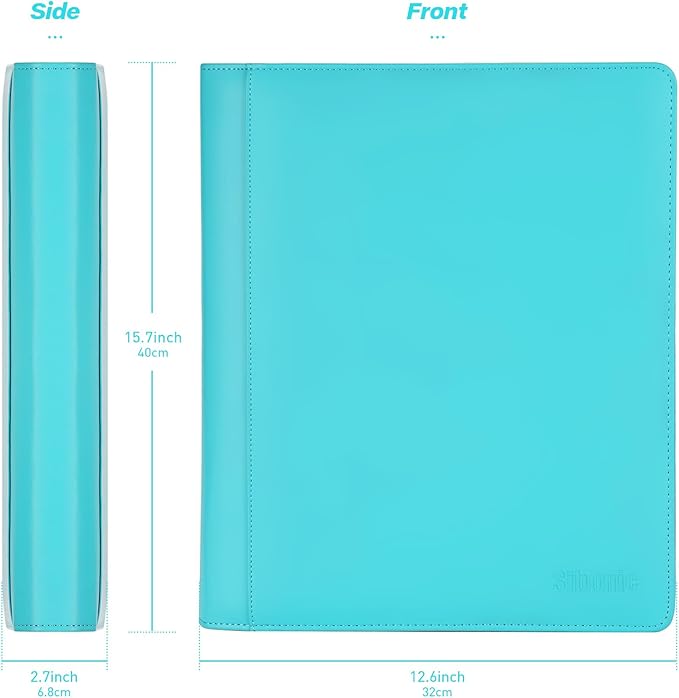 Sibonic 9 Pocket TopLoader Binder, Holds 360 3”x4” Toploader Hard Cases - Image 2