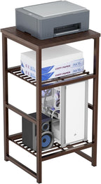 GEORIS 3 Tier Metal Printer Stand Shelf by GEORIS