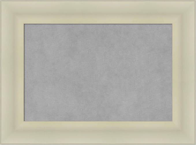 Amanti Art Silver Framed Magnetic Board 17x23 Small Vision Board by AmantiArt