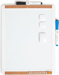 U Brands Contempo Magnetic Dry Erase Board, PINIT White Board, Mini Eraser by UBrands