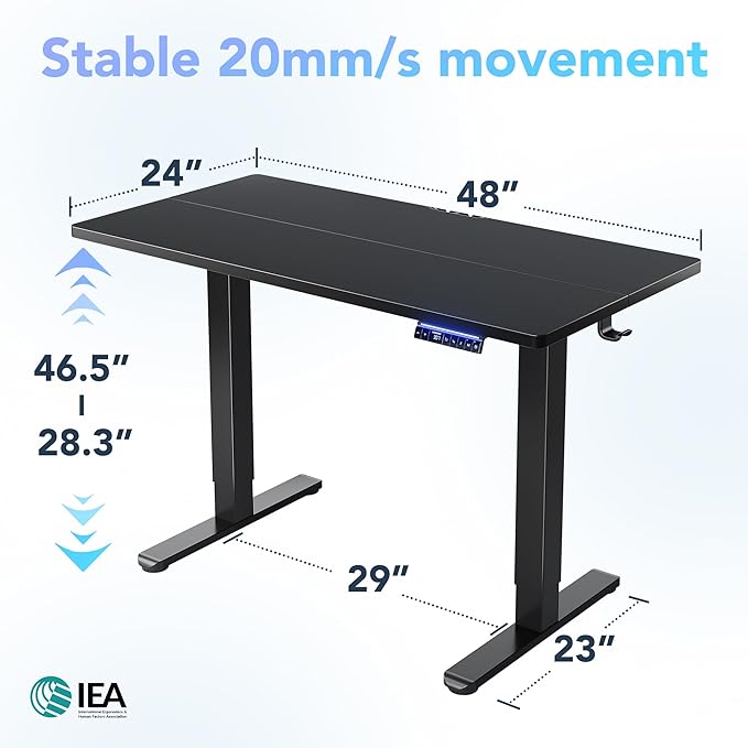 HUANUO AI-Powered Electric Standing Desk - Image 2