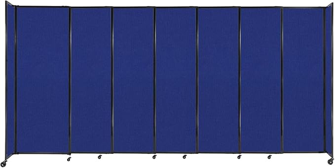Versare Straightwall Sliding Portable Wall Partition | Freestanding Office by VERSARE