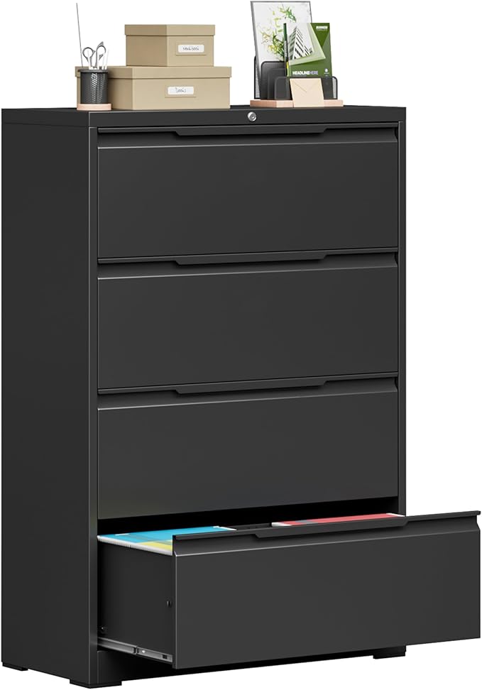 Bestoo 4-Drawer File Cabinet by Bestoo