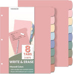 Forvencer 8-Tab Binder Dividers by Forvencer