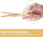 SCAIKTIG Acrylic Scissors Set, Office Scissors - Image 2