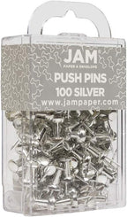 JAM PAPER Colorful Push Pins - Image 2