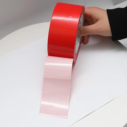 QILIMA 5-Pack Red Duct Tape, Industrial, Professional Use, 2 Inch X 30 Yards - Image 5