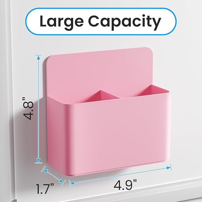 First-zgel 3 Pcs Magnetic Pen Holder, Magnetic Dry Erase Marker Holder - Image 7