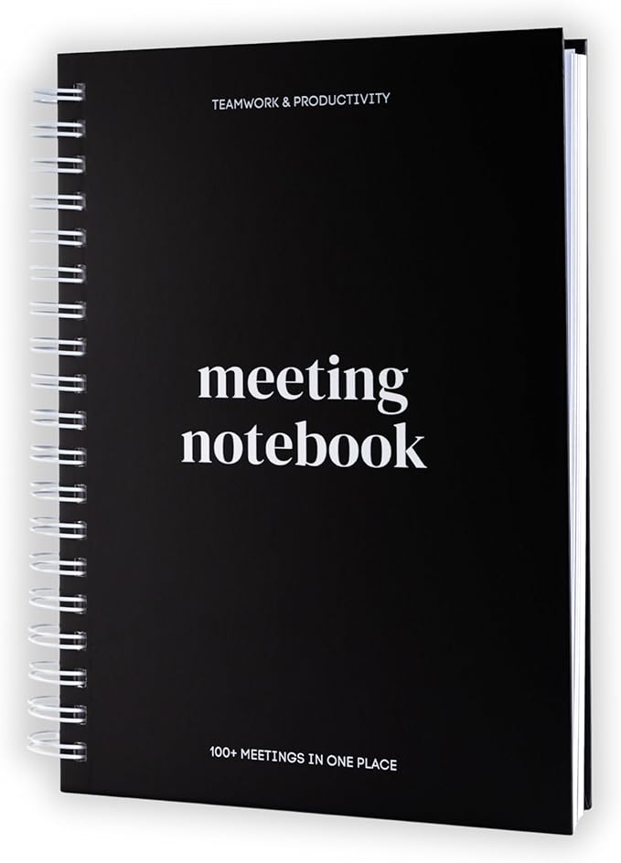 Lamare Meeting Notebook for Work Organization – Perfect Work Notebook for Note by Lamare