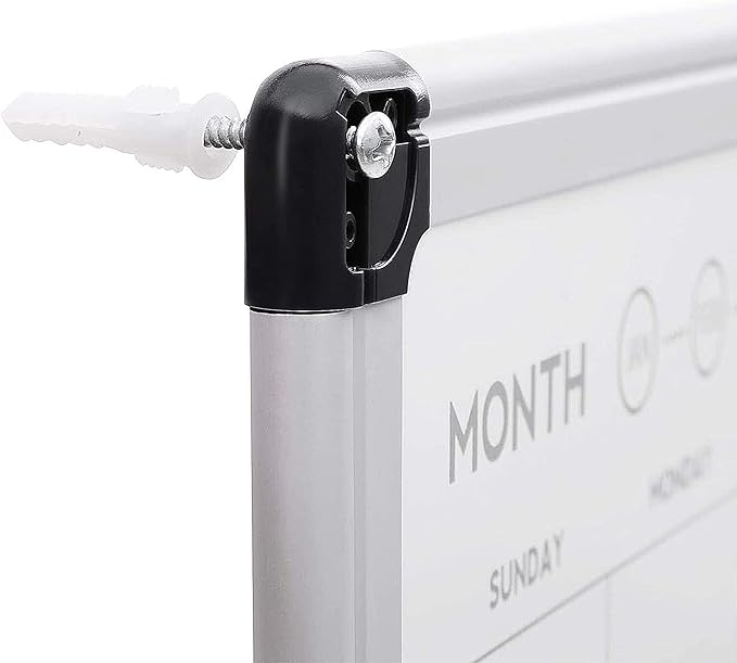Amazon Basics 24" x 36" Monthly Whiteboard Calendar - Image 3