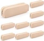 Feifeiya 8 Pcs Silicone Pencil Case Pen Zipper Pouch Bags Aesthetic Back to by Feifeiya