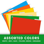 Extra Capacity Hanging File Folders, RAZCC 30 Pack Letter Size Reinforced - Image 4
