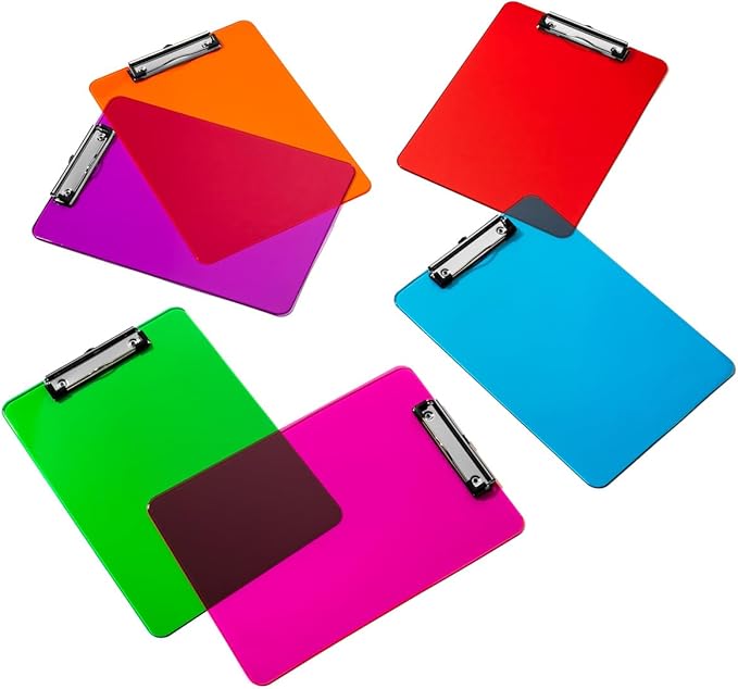 Plastic Clipboards with Low Profile Clip - Image 8