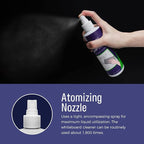 loukin Non-Toxic Whiteboard Cleaner, 8.5 fl oz Dry Erase Board Cleaner - Image 4