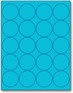 NextDayLabels - 8-1/2 x 11 Neon Color High Light Fluorescent Labels