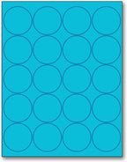 NextDayLabels - 8-1/2 x 11 Neon Color High Light Fluorescent Labels by NextDayLabels