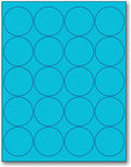 NextDayLabels - 8-1/2 x 11 Neon Color High Light Fluorescent Labels by NextDayLabels