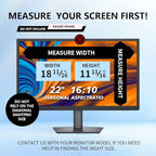 Computer Privacy Screen 22 inch, Removable 16:10 Aspect Ratio Widescreen Laptop - Image 2