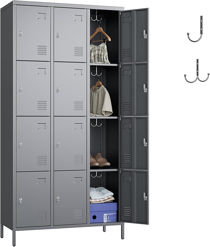 SUPEER Metal Lockers for Employees - Image 8