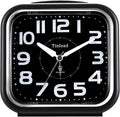 Tinload 5.5" Large Analog Alarm Clock Silent Non Ticking, Gentle Wake, Beep by Tinload