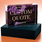 Custom Acrylic Sign Personalized, Custom Desk Name Plate, 18 Styles, - Image 3