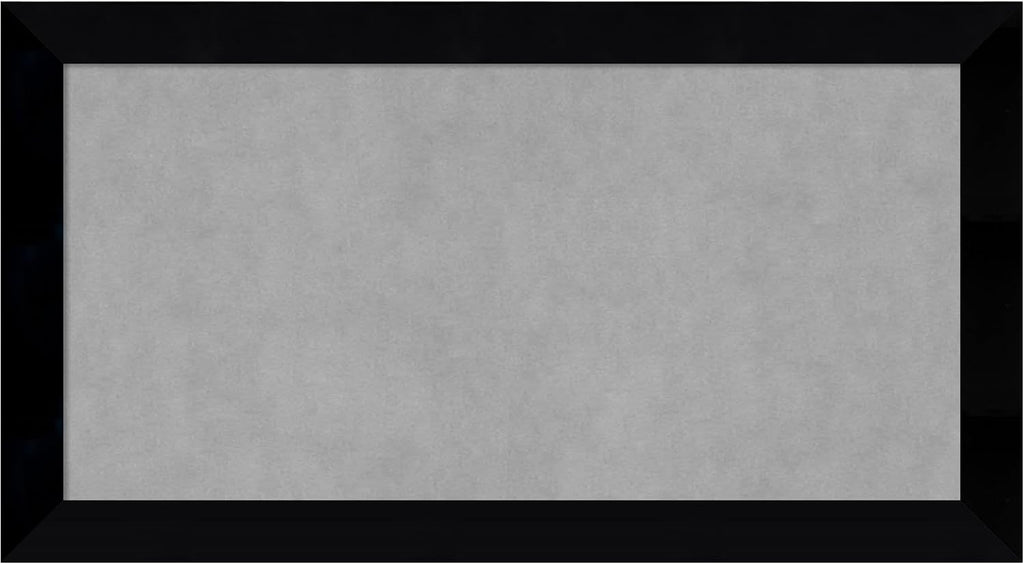 Amanti Art Black Framed Magnetic Board 15x27 Small Vision Board