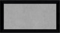 Amanti Art Black Framed Magnetic Board 15x27 Small Vision Board
